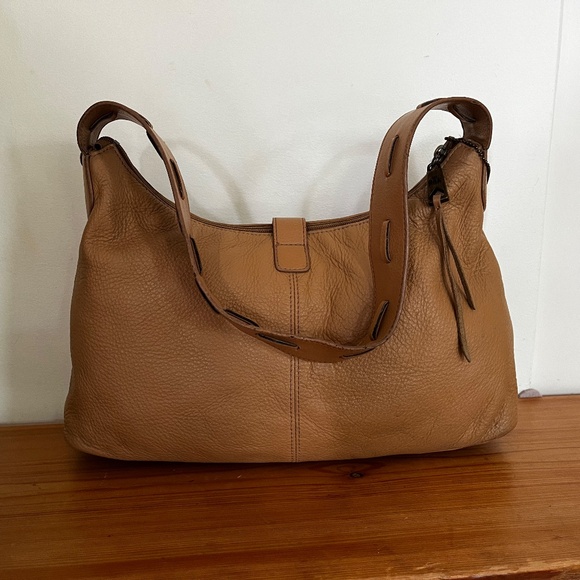 The Sac Original Tan Leather Handbag - Picture 2 of 8